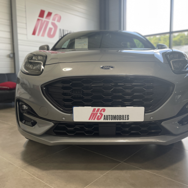 Ford Puma 125 ch MHEV ST-Line X - Gris hayon électrique, pack hiver, pack extérieur noir