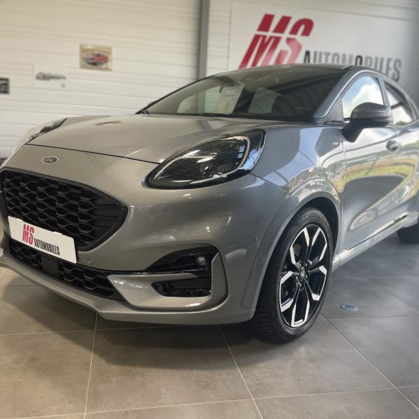 Ford Puma 125 ch MHEV ST-Line X - Gris hayon électrique, pack hiver, pack extérieur noir